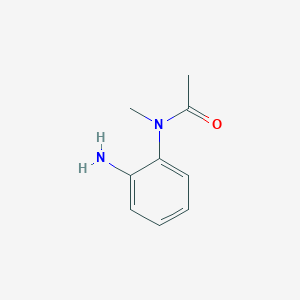 molecular formula C9H12N2O B2972785 N-(2-aminophenyl)-N-methylacetamide CAS No. 119-63-1; 22902-29-0