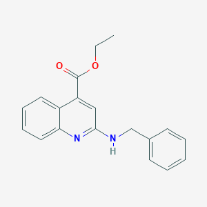 Ethyl 2-(benzylamino)quinoline-4-carboxylate