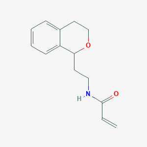 N-[2-(3,4-Dihydro-1H-isochromen-1-yl)ethyl]prop-2-enamide