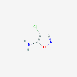 molecular formula C3H3ClN2O B2972852 4-Chloroisoxazol-5-amine CAS No. 1516186-02-9