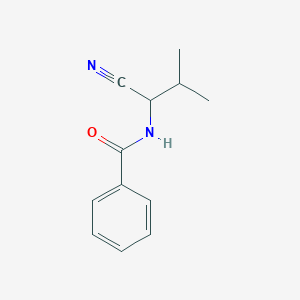 N-(1-cyano-2-methylpropyl)benzamide