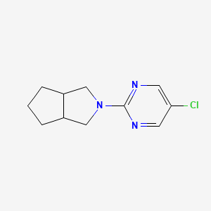 2-(5-Chloropyrimidin-2-yl)octahydrocyclopenta[c]pyrrole