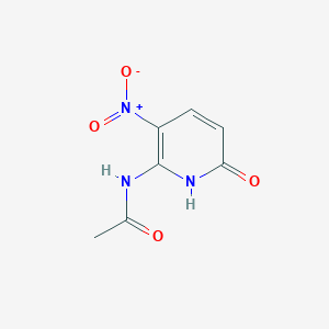 N-(3-nitro-6-oxo-1,6-dihydropyridin-2-yl)acetamide