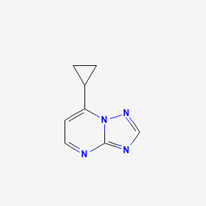 7-Cyclopropyl-[1,2,4]triazolo[1,5-a]pyrimidine