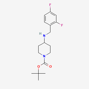 tert-Butyl 4-(2,4-difluorobenzylamino)piperidine-1-carboxylate