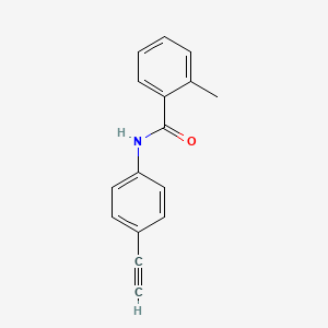 N-(4-ethynylphenyl)-2-methylbenzamide