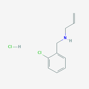 molecular formula C10H13Cl2N B2973189 N-(2-Chlorobenzyl)-2-propen-1-amine hydrochloride CAS No. 23530-83-8