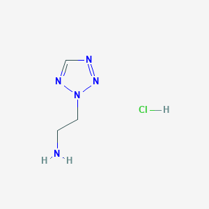 2-(2H-1,2,3,4-tetrazol-2-yl)ethan-1-amine hydrochloride