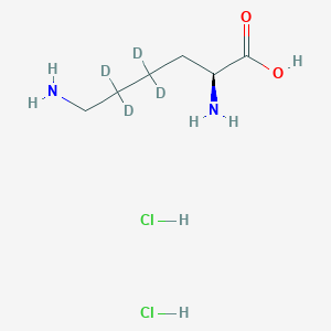 molecular formula C6H16Cl2N2O2 B2973576 DL-赖氨酸-4,4,5,5-d4 二盐酸盐 CAS No. 284664-88-6