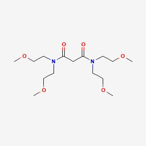 N,N,N',N'-tetrakis(2-methoxyethyl)propanediamide