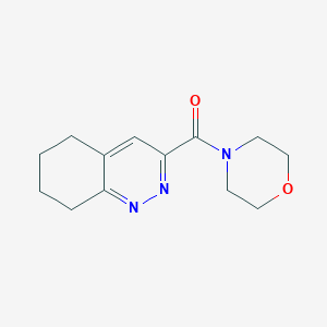 molecular formula C13H17N3O2 B2973719 3-(Morpholine-4-carbonyl)-5,6,7,8-tetrahydrocinnoline CAS No. 2415599-90-3