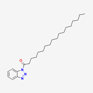 molecular formula C24H39N3O B2973749 1-(Benzotriazol-1-yl)octadecan-1-one CAS No. 41115-64-4
