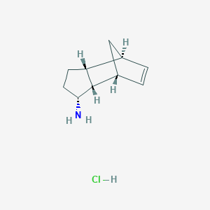 (1R,2S,3R,6R,7S)-Tricyclo[5.2.1.02,6]dec-8-en-3-amine;hydrochloride