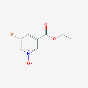 Ethyl 5-bromonicotinate 1-oxide