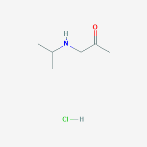 1-[(Propan-2-yl)amino]propan-2-one hydrochloride