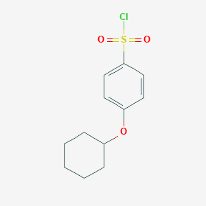 molecular formula C12H15ClO3S B2973907 4-环己氧基苯磺酰氯 CAS No. 100388-99-6