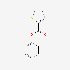 molecular formula C11H8O2S B2973916 苯基噻吩-2-羧酸酯 CAS No. 881-89-0