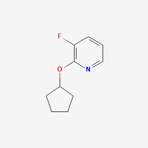 2-(Cyclopentyloxy)-3-fluoropyridine
