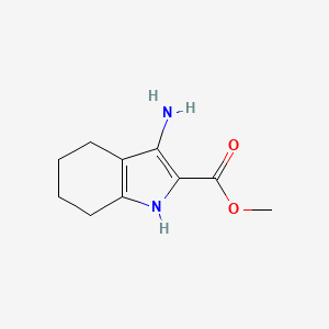 Methyl 3-amino-4,5,6,7-tetrahydro-1H-indole-2-carboxylate