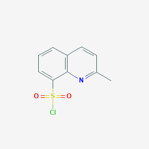 molecular formula C10H8ClNO2S B2974050 2-Methylquinoline-8-sulfonyl chloride CAS No. 119373-30-7