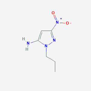 5-Nitro-2-propylpyrazol-3-amine