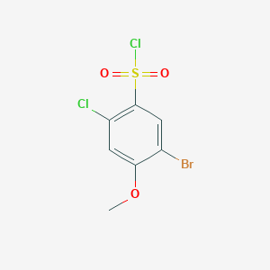 5-Bromo-2-chloro-4-methoxybenzenesulfonyl chloride