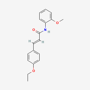 (2E)-3-(4-ethoxyphenyl)-N-(2-methoxyphenyl)prop-2-enamide
