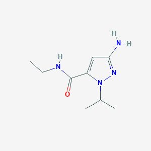 3-Amino-N-ethyl-1-isopropyl-1H-pyrazole-5-carboxamide