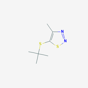 5-(Tert-butylsulfanyl)-4-methyl-1,2,3-thiadiazole