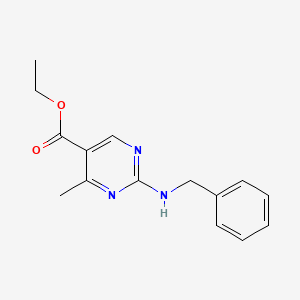 Ethyl 2-(benzylamino)-4-methylpyrimidine-5-carboxylate