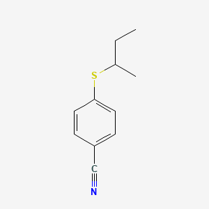 4-(Butan-2-ylsulfanyl)benzonitrile