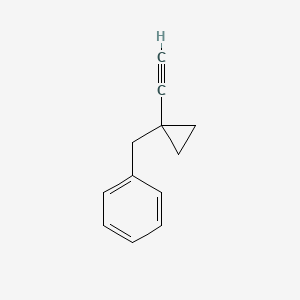 [(1-Ethynylcyclopropyl)methyl]benzene