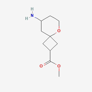 Methyl 8-amino-5-oxaspiro[3.5]nonane-2-carboxylate