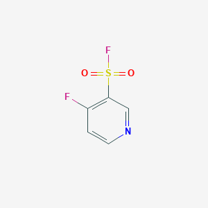 molecular formula C5H3F2NO2S B2974369 4-Fluoropyridine-3-sulfonyl fluoride CAS No. 2418731-55-0