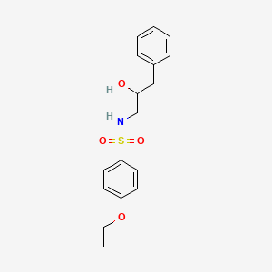 4-ethoxy-N-(2-hydroxy-3-phenylpropyl)benzenesulfonamide