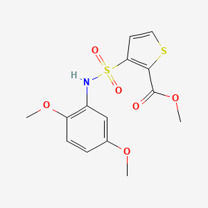 Methyl 3-[(2,5-dimethoxyphenyl)sulfamoyl]thiophene-2-carboxylate