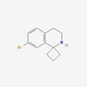 7'-bromo-3',4'-dihydro-2'H-spiro[cyclobutane-1,1'-isoquinoline]