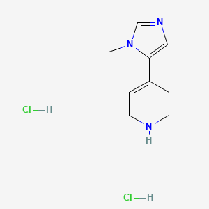 4-(1-Methyl-1H-imidazol-5-yl)-1,2,3,6-tetrahydropyridine dihydrochloride