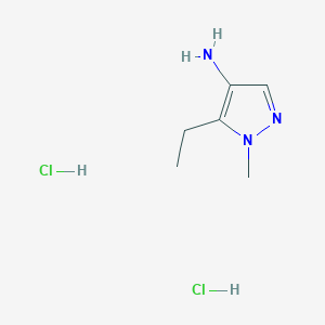 5-Ethyl-1-methyl-1H-pyrazol-4-amine dihydrochloride
