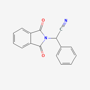 2-(1,3-dioxo-2,3-dihydro-1H-isoindol-2-yl)-2-phenylacetonitrile
