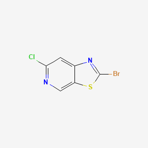 2-Bromo-6-chloro-[1,3]thiazolo[5,4-c]pyridine