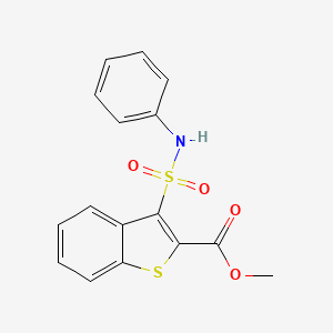 Methyl 3-(anilinosulfonyl)-1-benzothiophene-2-carboxylate