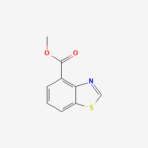 molecular formula C9H7NO2S B2974638 Methyl benzo[d]thiazole-4-carboxylate CAS No. 2107543-87-1