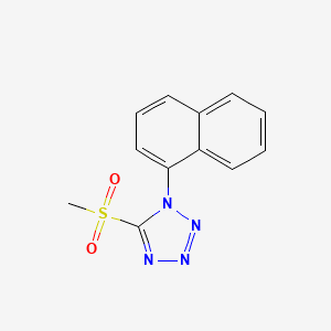 5-Methanesulfonyl-1-naphthalen-1-yl-1H-tetrazole