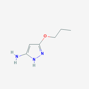 5-Propoxy-1H-pyrazol-3-amine