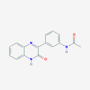 N-(3-(3-hydroxyquinoxalin-2-yl)phenyl)acetamide