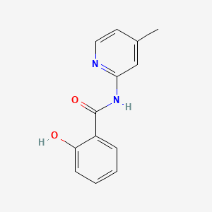 2-hydroxy-N-(4-methylpyridin-2-yl)benzamide