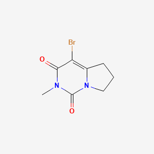 4-Bromo-2-methyl-6,7-dihydro-5H-pyrrolo[1,2-c]pyrimidine-1,3-dione