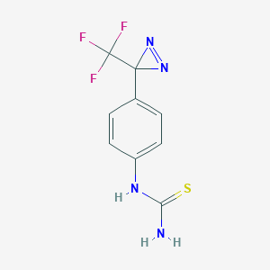 [4-[3-(Trifluoromethyl)diazirin-3-yl]phenyl]thiourea