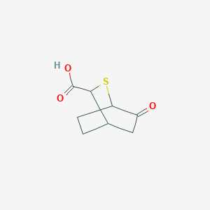 6-Oxo-2-thiabicyclo[2.2.2]octane-3-carboxylic acid